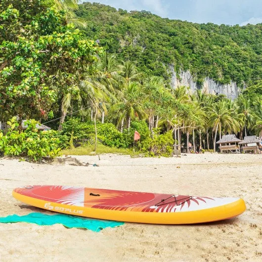 10.5' Inflatable Stand Up board with Aluminum Paddle Pump-M