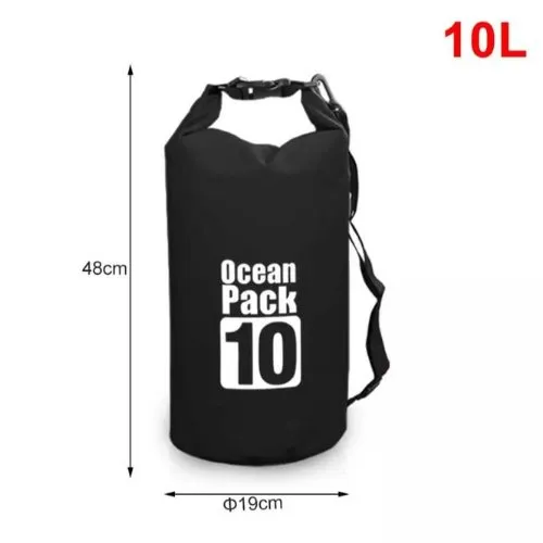10L Waterproof Dry Bag Floating Shoulder Bag Roll Top