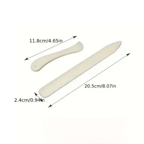 8pcs Bone Folder Tools, Plastic Bone Folder Paper Bag Set Scoring Tool For Paper Crafts, Book Binding, Card Making, For DIY Handmade Leather Polishing Bookmarks, Book Cards
