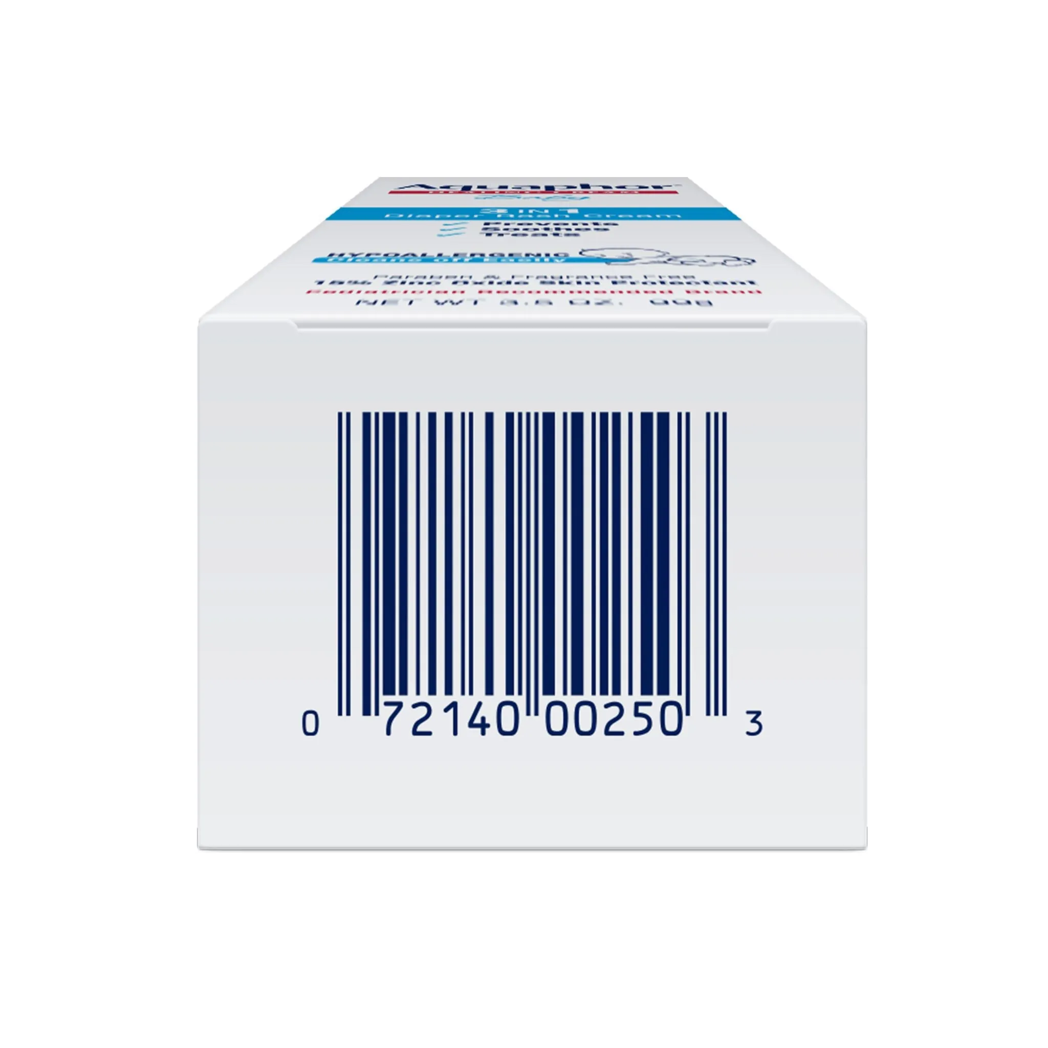 Aquaphor Baby 3 in1 Diaper Rash Cream 3.5 oz.