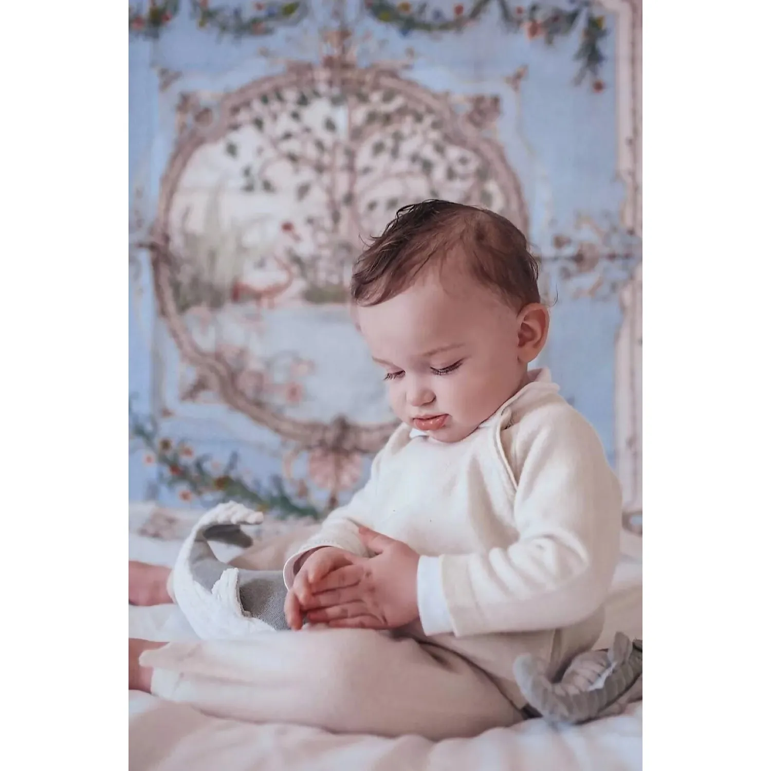 Atelier Choux Muslin - Tapestry Brilliant Blue