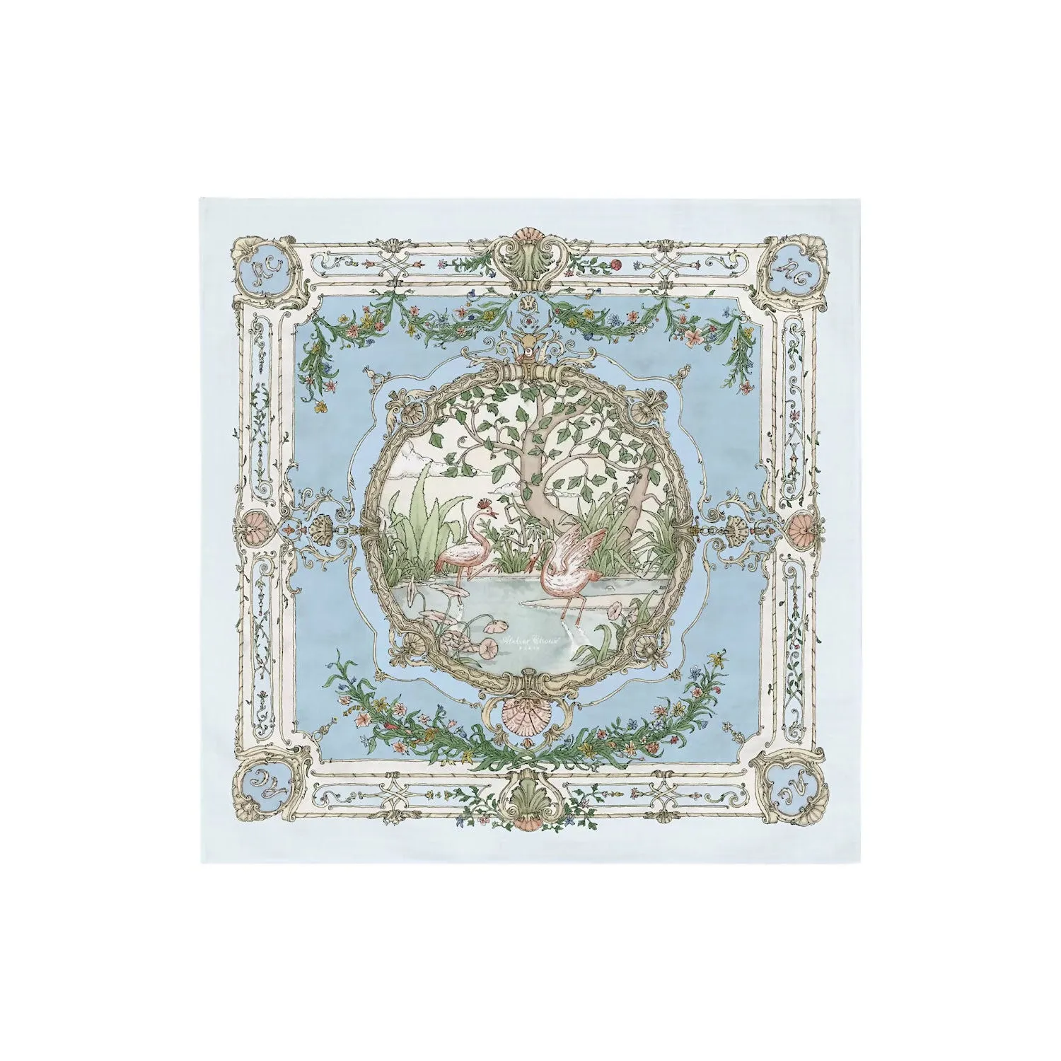 Atelier Choux Muslin - Tapestry Brilliant Blue