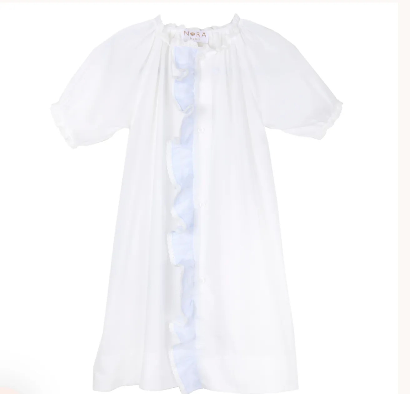 BABY CLASSIC RUFFLE COTTON DAYGOWN