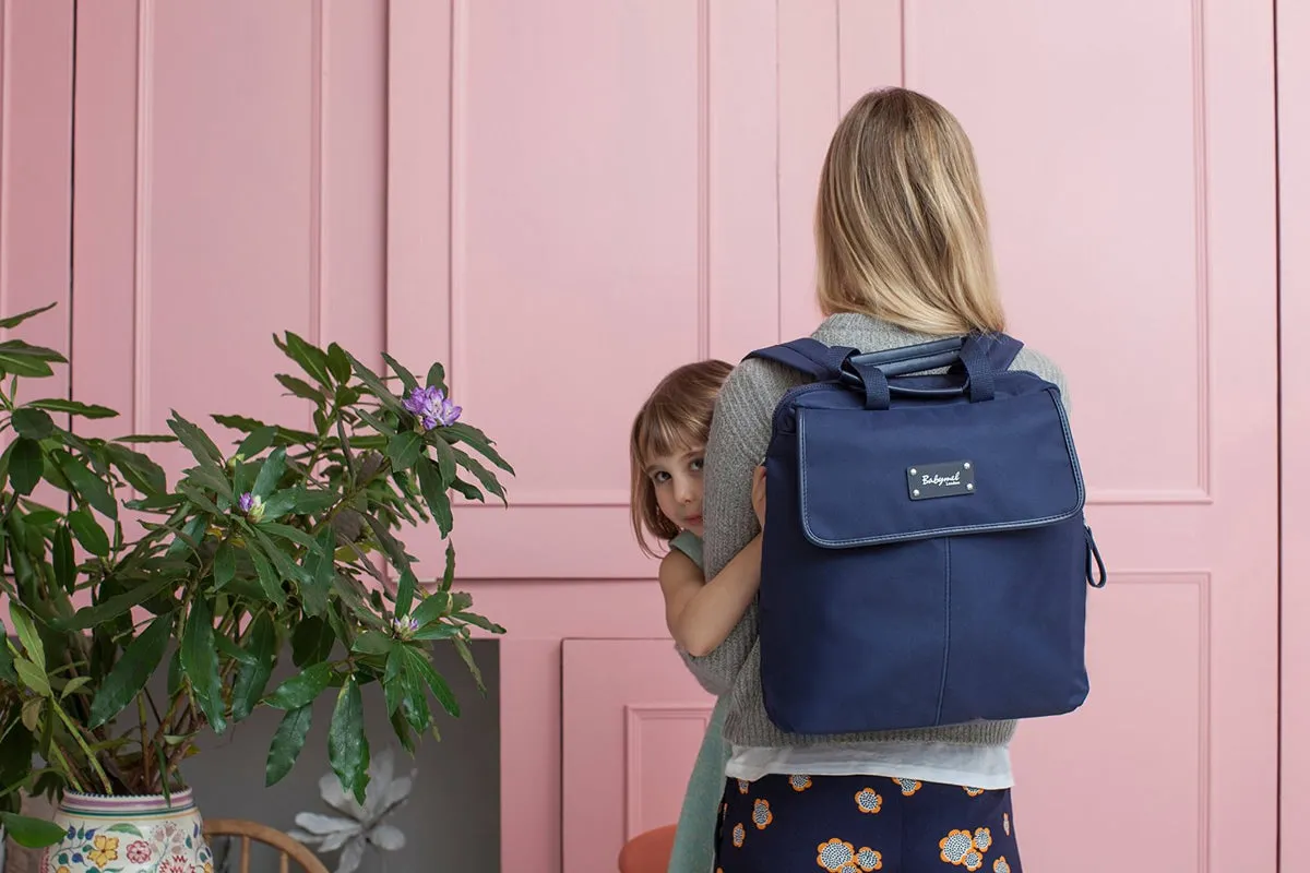 Babymel Harlow Backpack Diaper Bag  - Navy