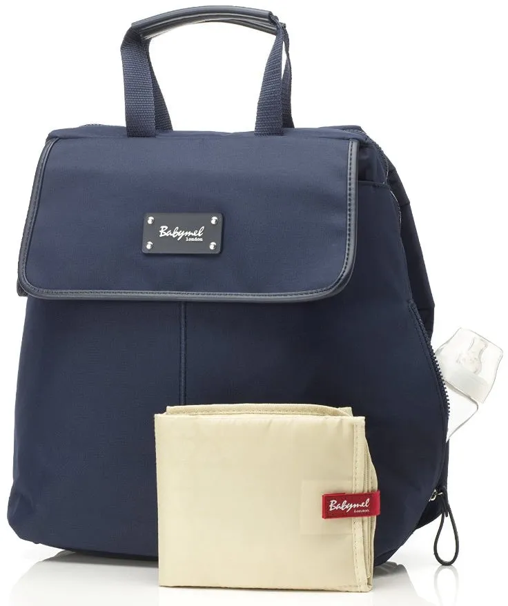 Babymel Harlow Backpack Diaper Bag  - Navy