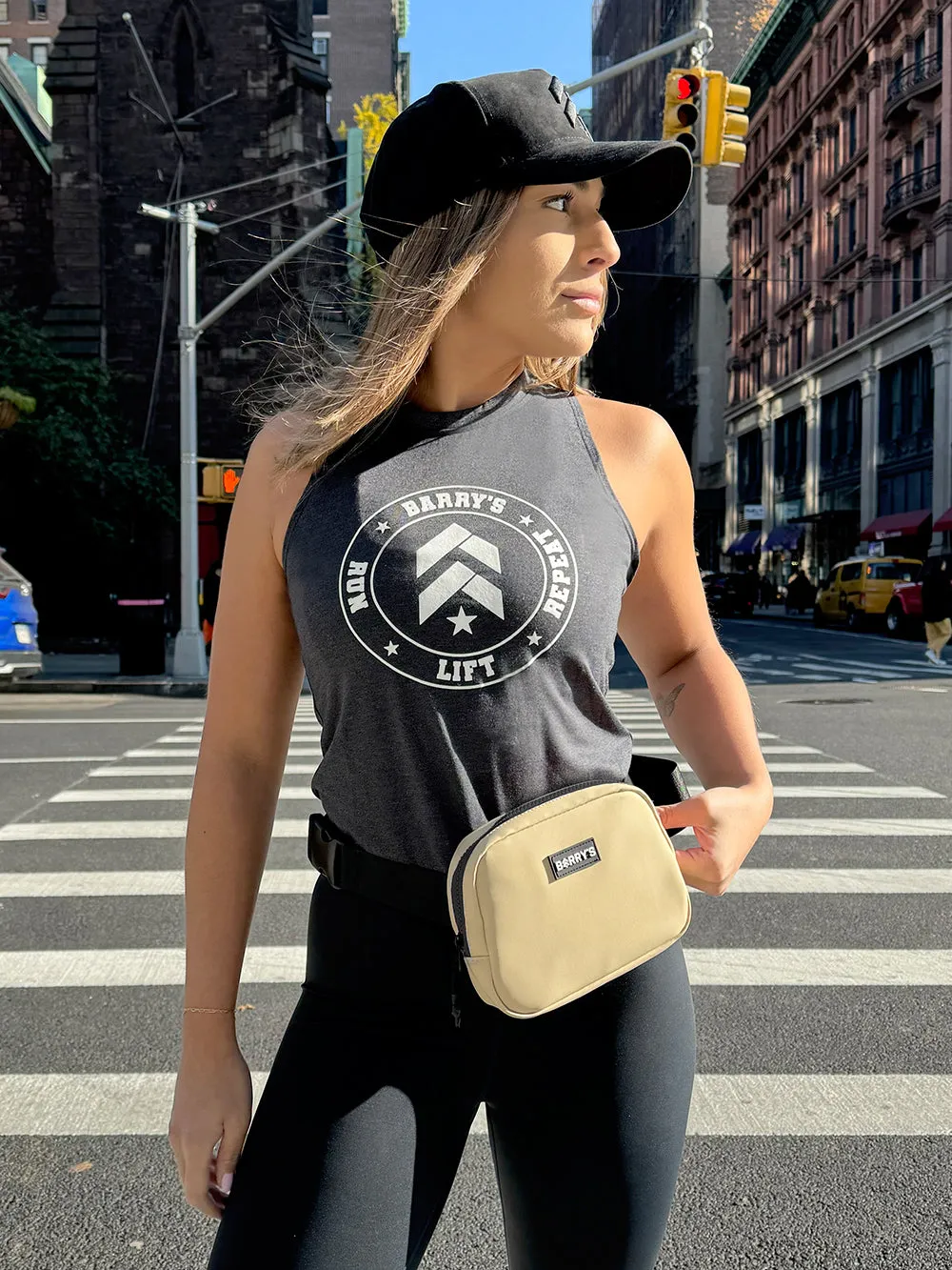 BARRY'S KHAKI CROSSBODY BAG