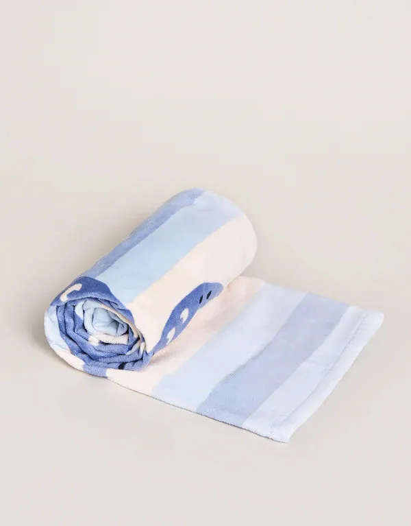 Beach Towel Blue Crab: 496602