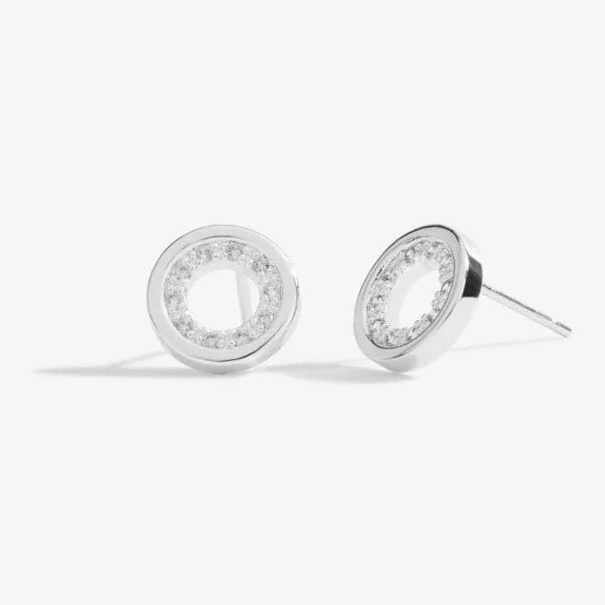 Beautifully Boxed A Little One In A Million Silver Box Earrings 5304
