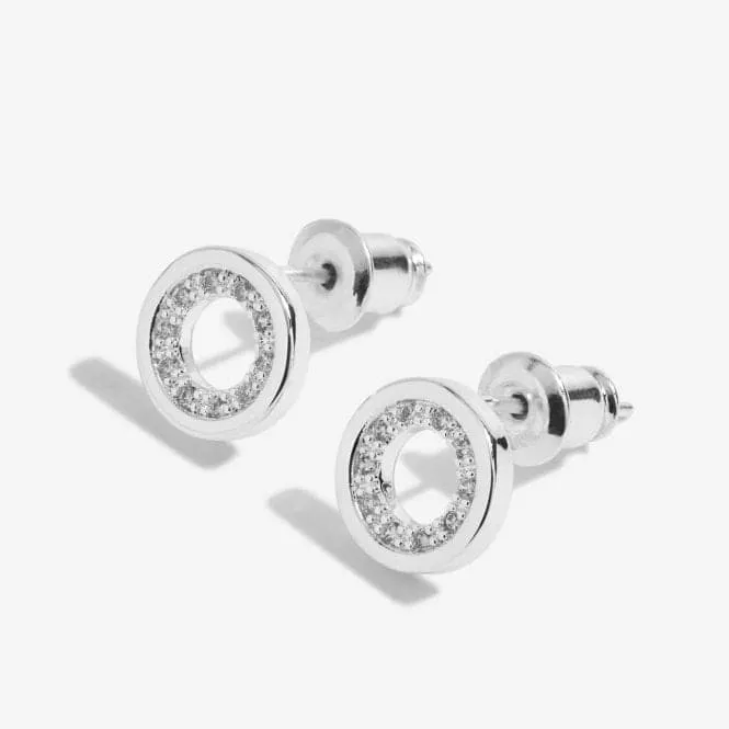 Beautifully Boxed A Little One In A Million Silver Box Earrings 5304