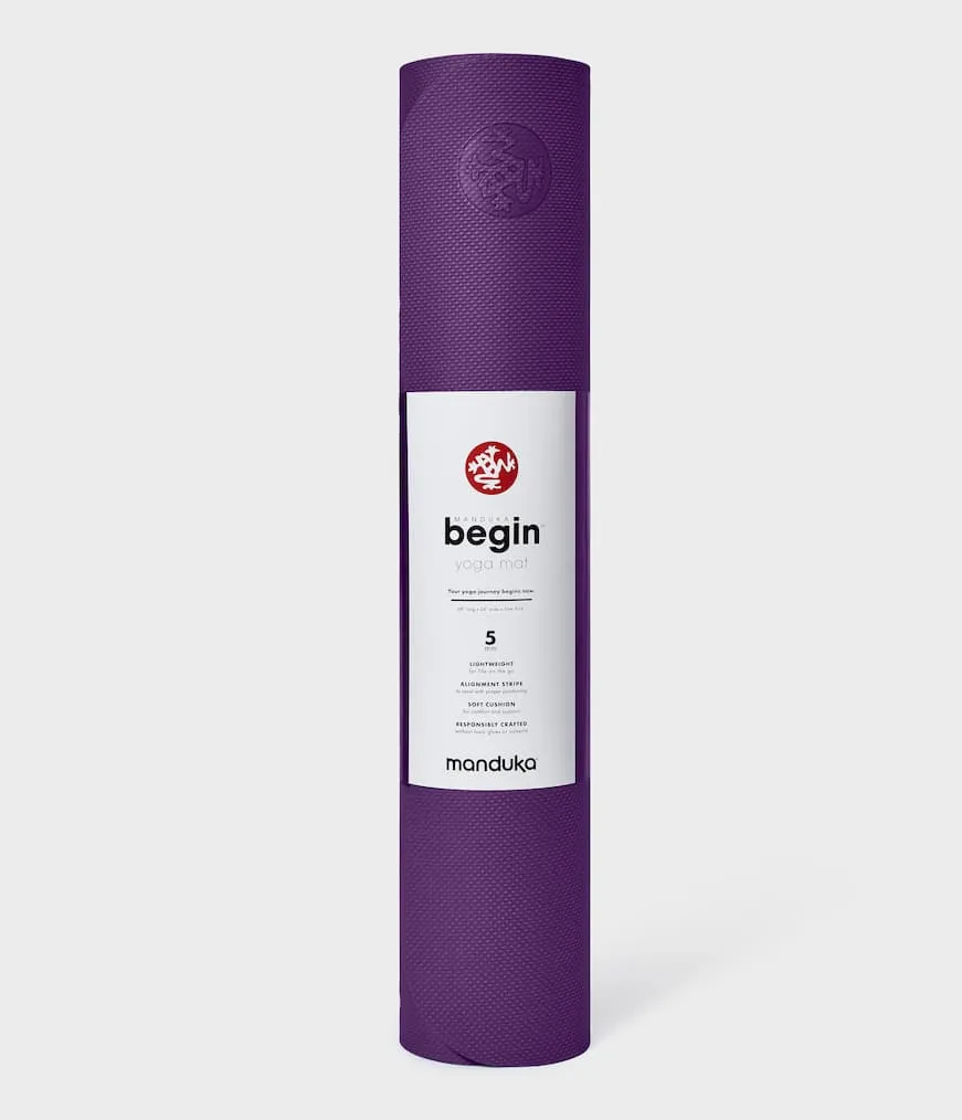 Begin Yoga Mat 5mm - Toxic-Free TPE