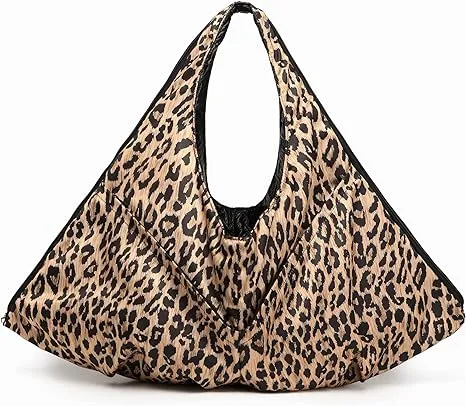 Beige Textured Faux Leather Reversible Hobo Handbag