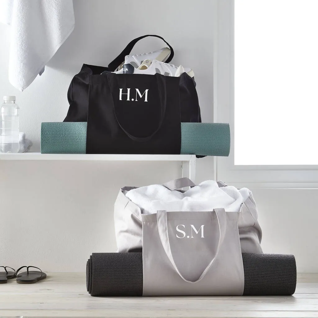 Bespoke Yoga Mat Bag | Black