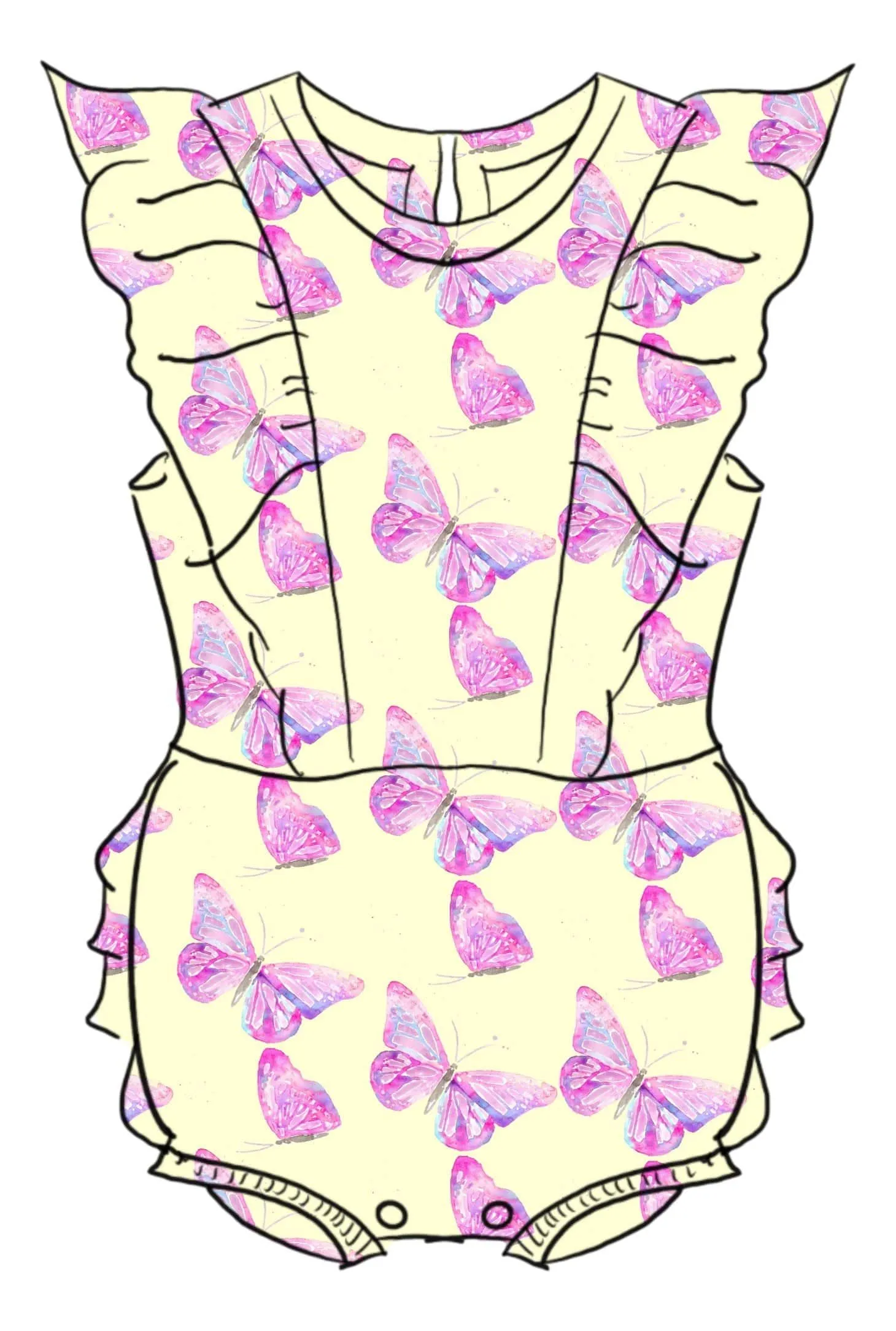 Birdie Bean Ava Bubble Romper--PRESALE