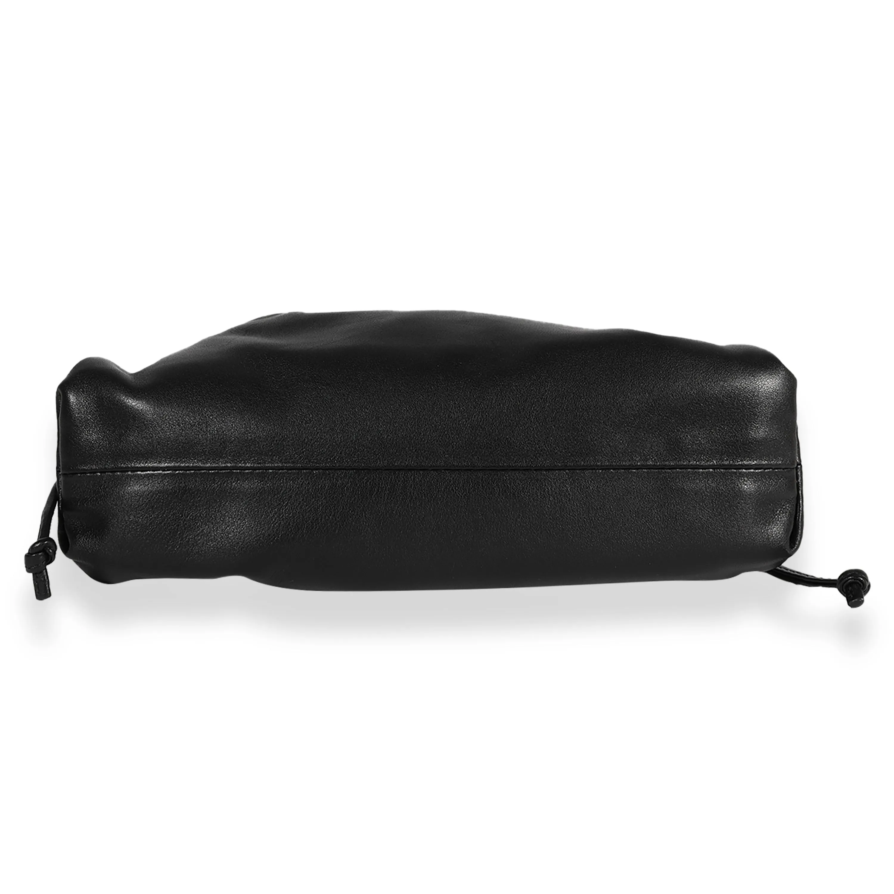 Bottega Veneta Black Smooth Calfskin Mini Pouch