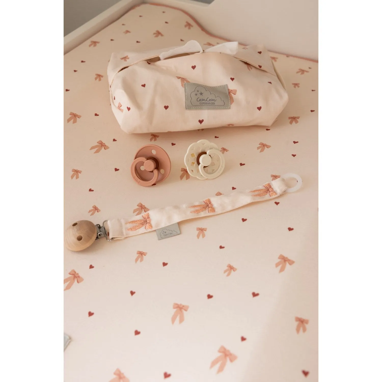 Cam Cam Copenhagen Bows Wet Wipe Cover