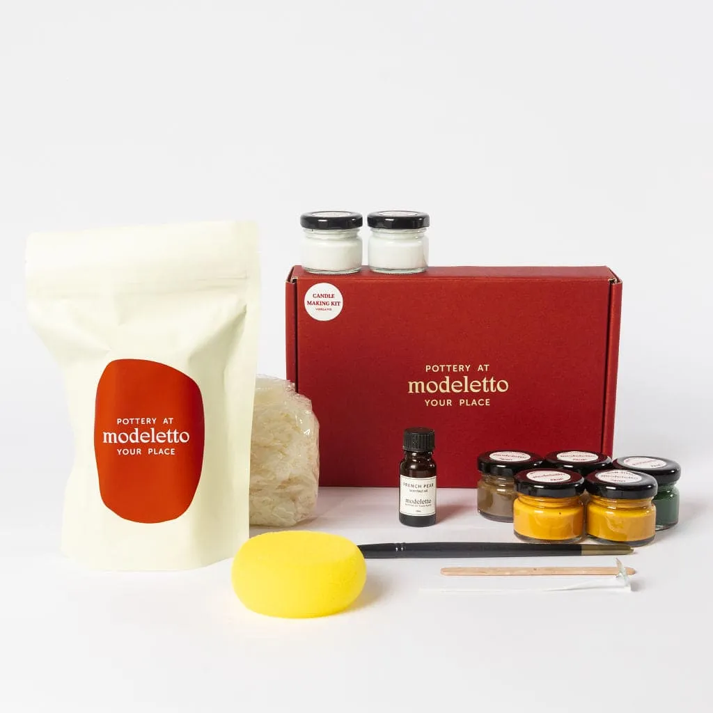 Candle & pottery making kit