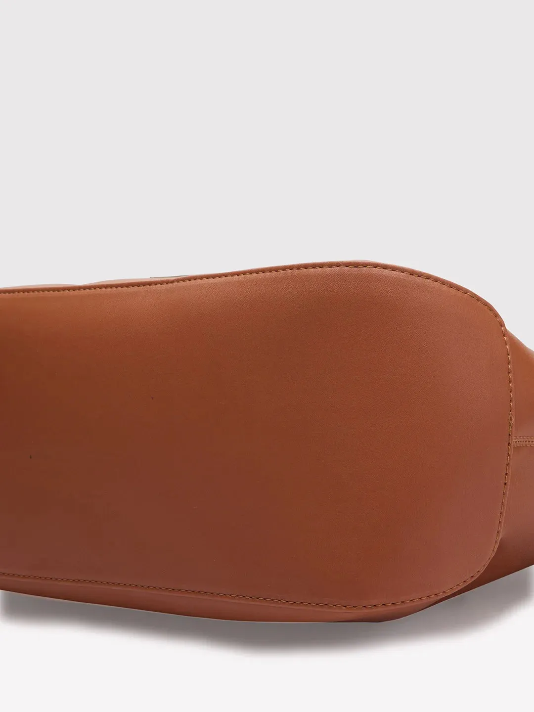Caprese Jensen Medium Satchel Solid Faux Leather For Women