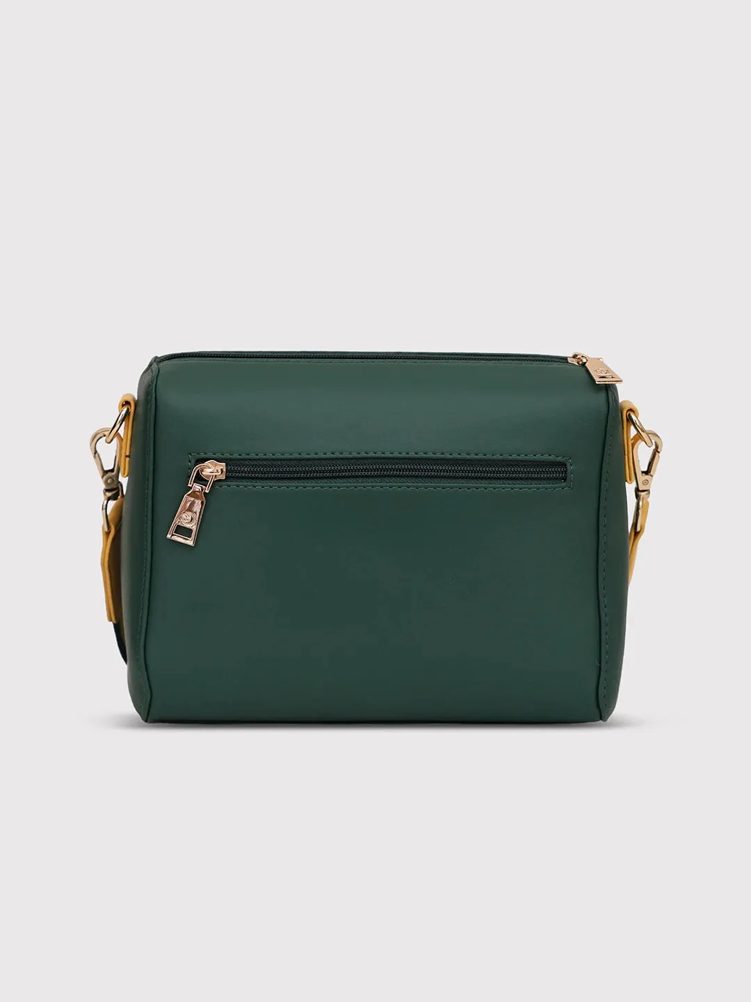 Caprese Trinity Sling Medium Solid Women'S Handbag Dark Green