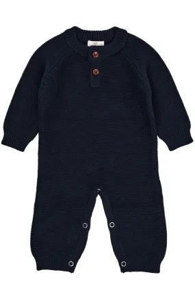 CLASSIC COTTON BABY FULL BODY - NAVY