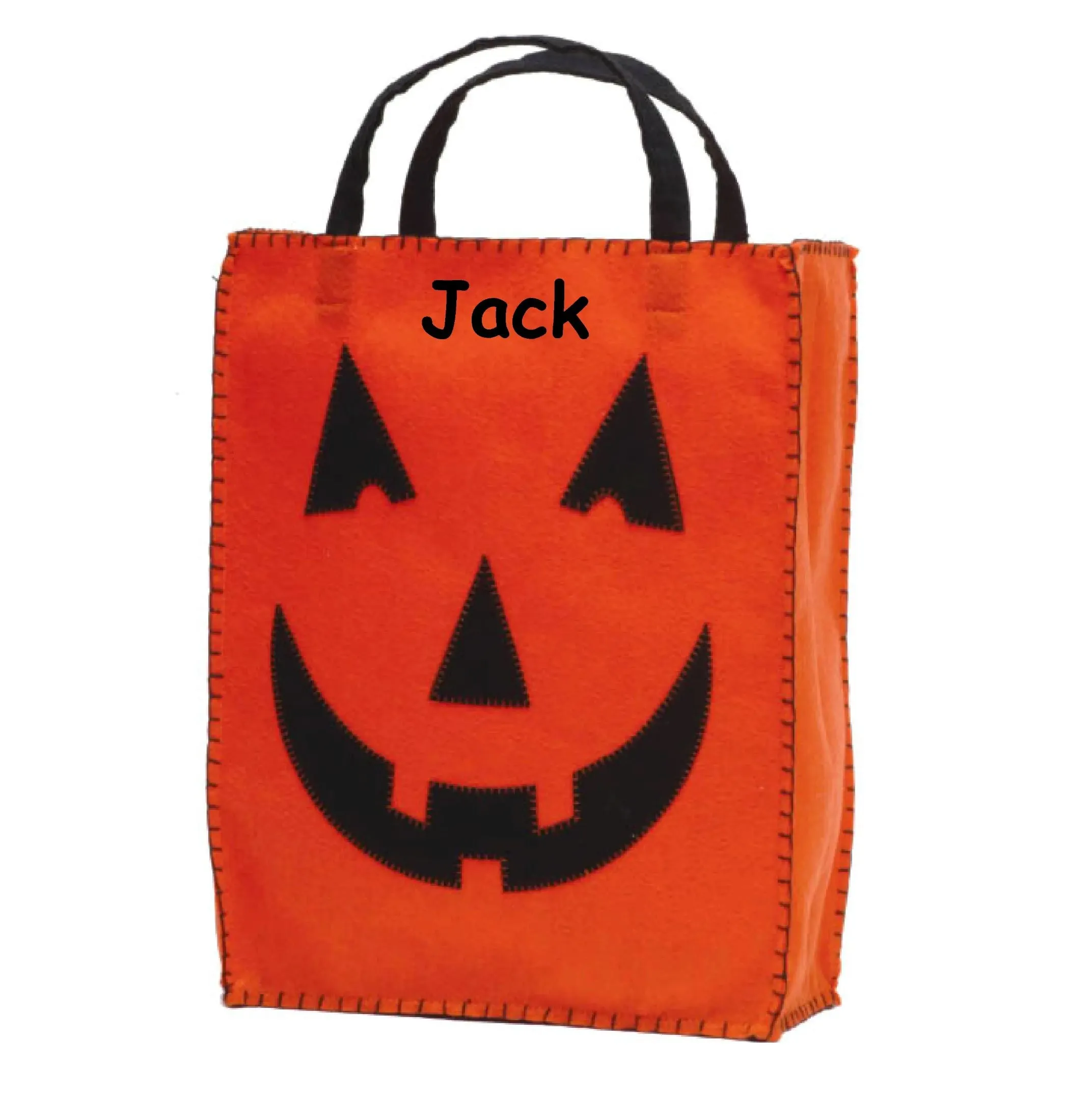 Classic Jack O'Lantern Trick or Treat Bag