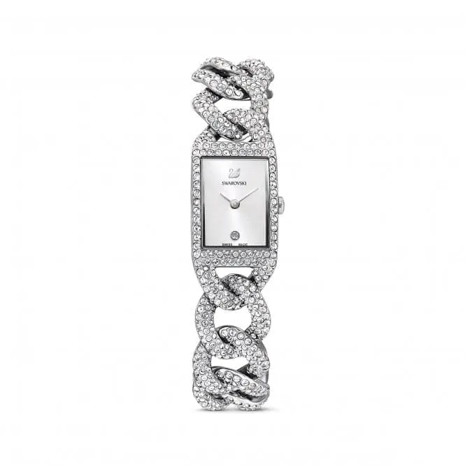 Cocktail Watch Metal Silver Tone Stainless Steel Watch 5547617