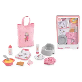 Corolle Large Accessory Set for 12" Dolls - Pink