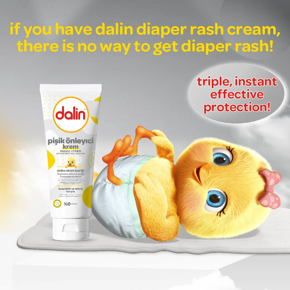 Dalin Diaper Rash Cream Classic 100ml