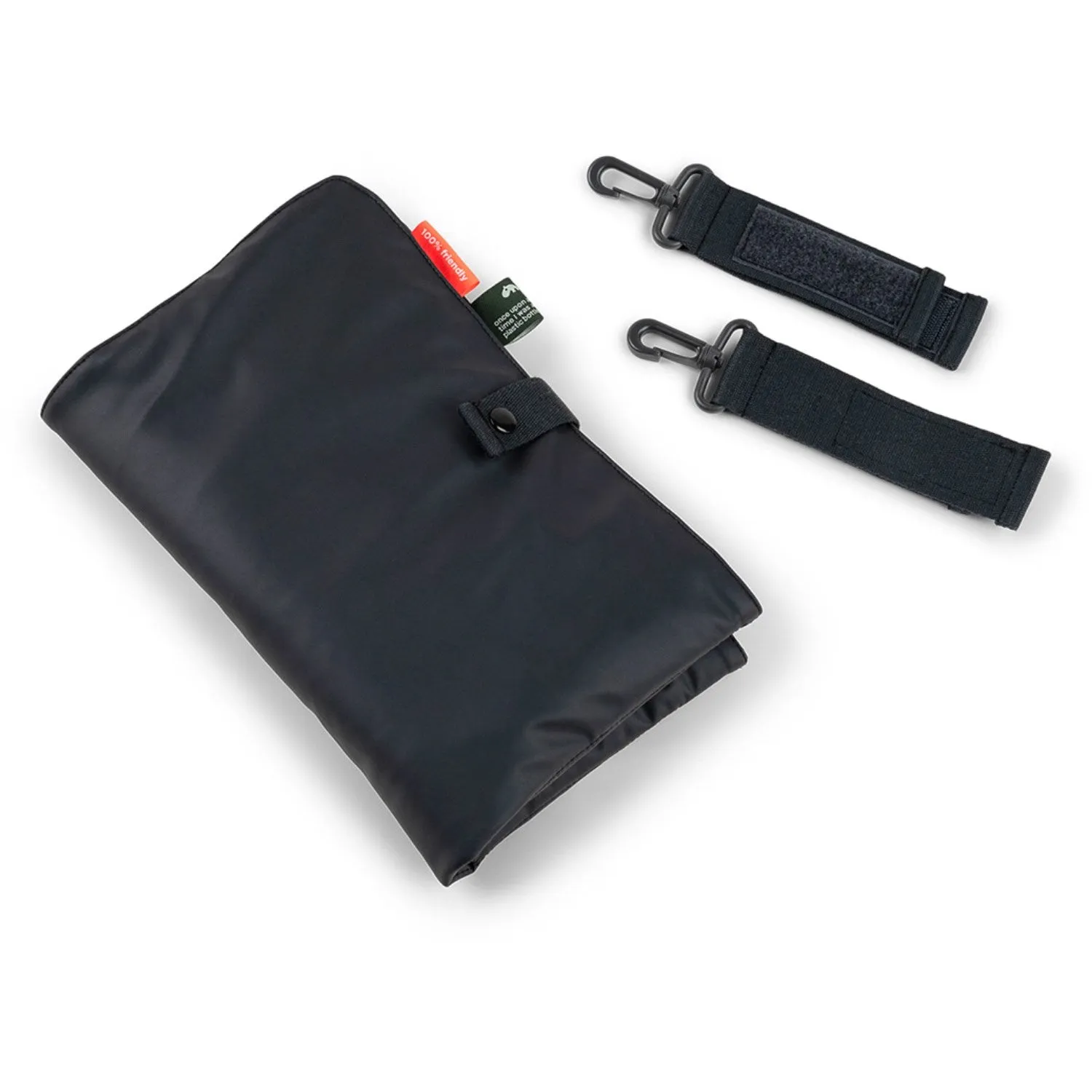 DonebyDeer Black Quilted Diaper Bag