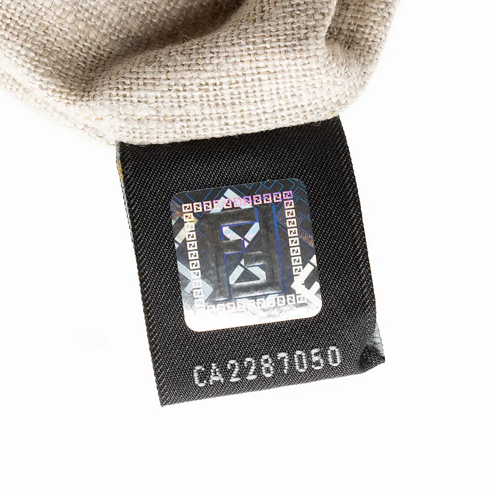 Fendi Pequin Canvas Hobo (SHF-19787)