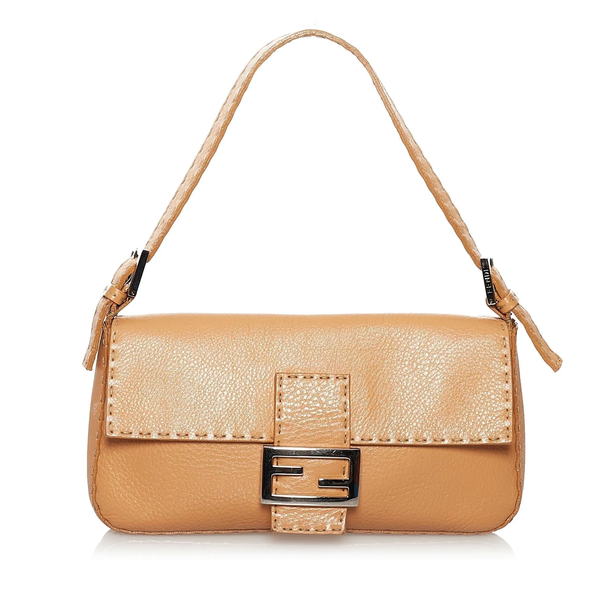 Fendi Selleria Leather Mamma Baguette (SHG-30250)