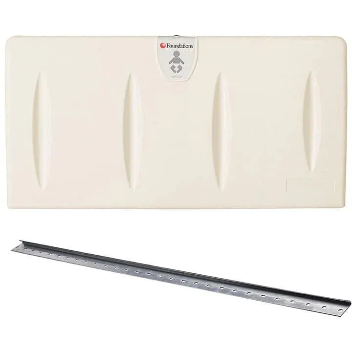 Foundations Classic Horizontal Wall Mounted Commercial Changing Station
