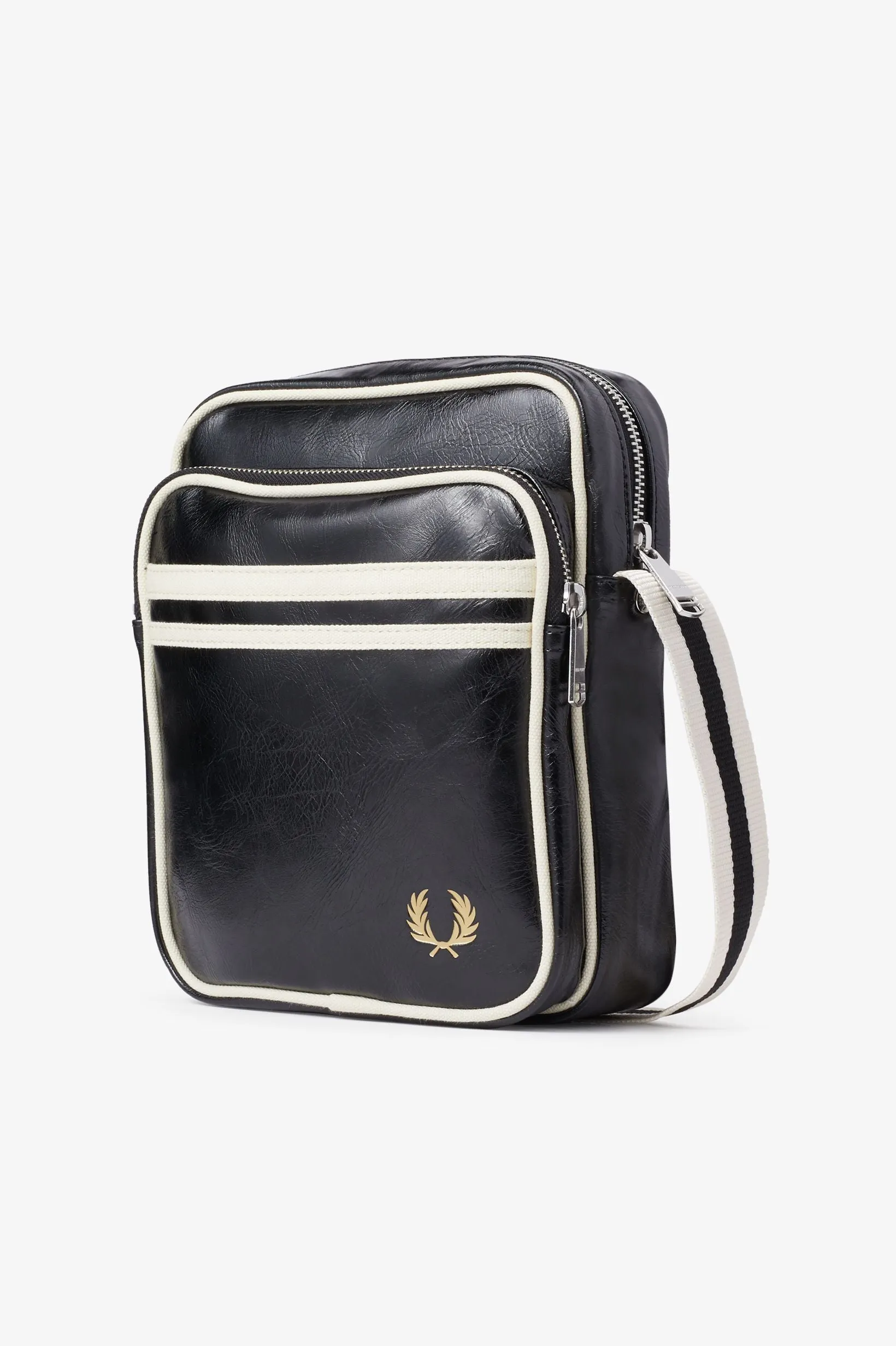 Fred Perry Classic Side Bag Black / Ecru
