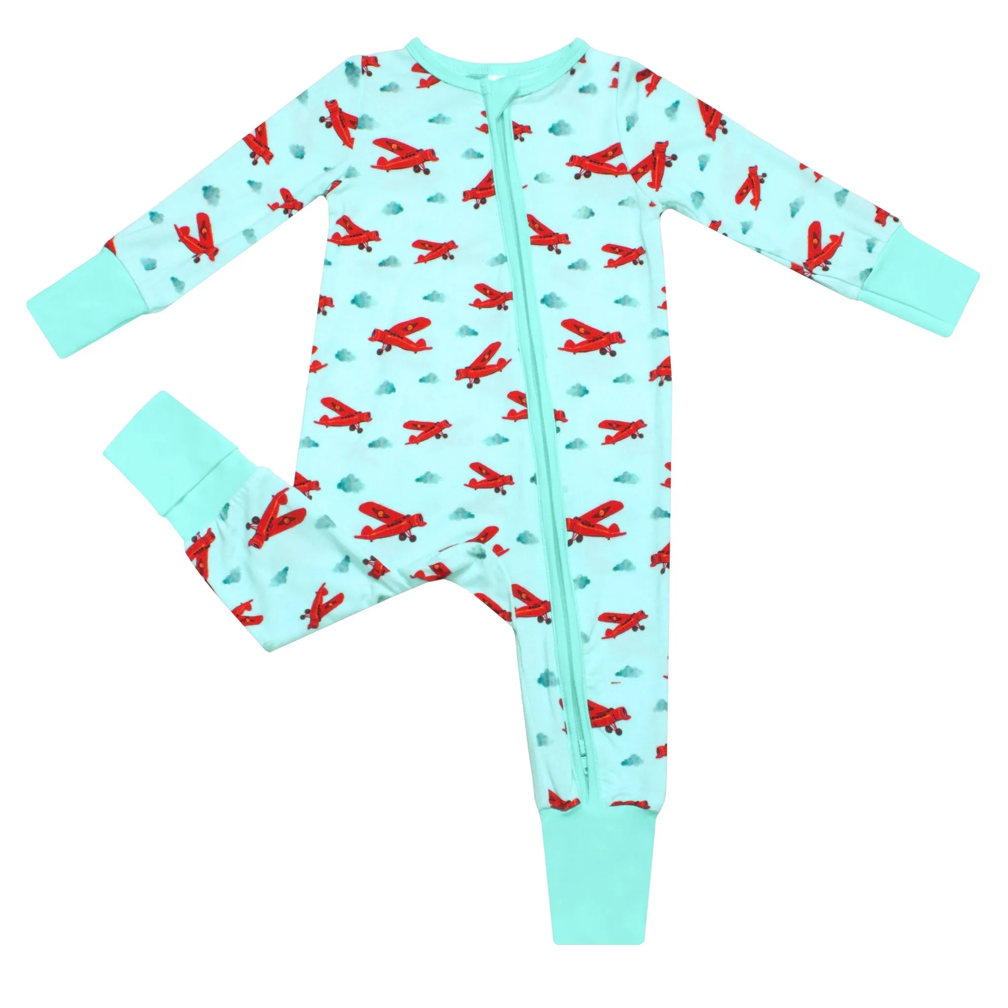 Free Dreamers Aviators Convertible Footie (NB-3T)