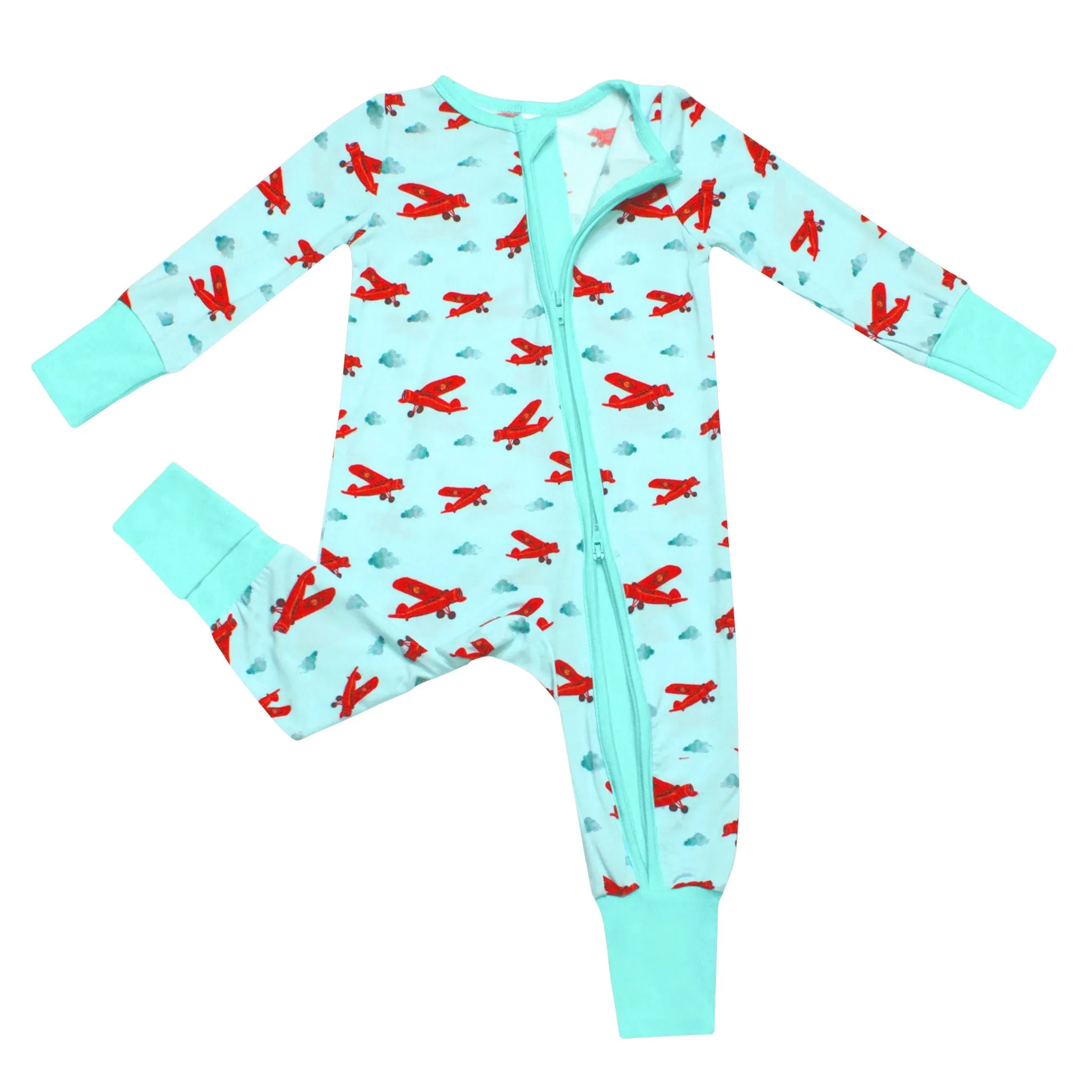 Free Dreamers Aviators Convertible Footie (NB-3T)