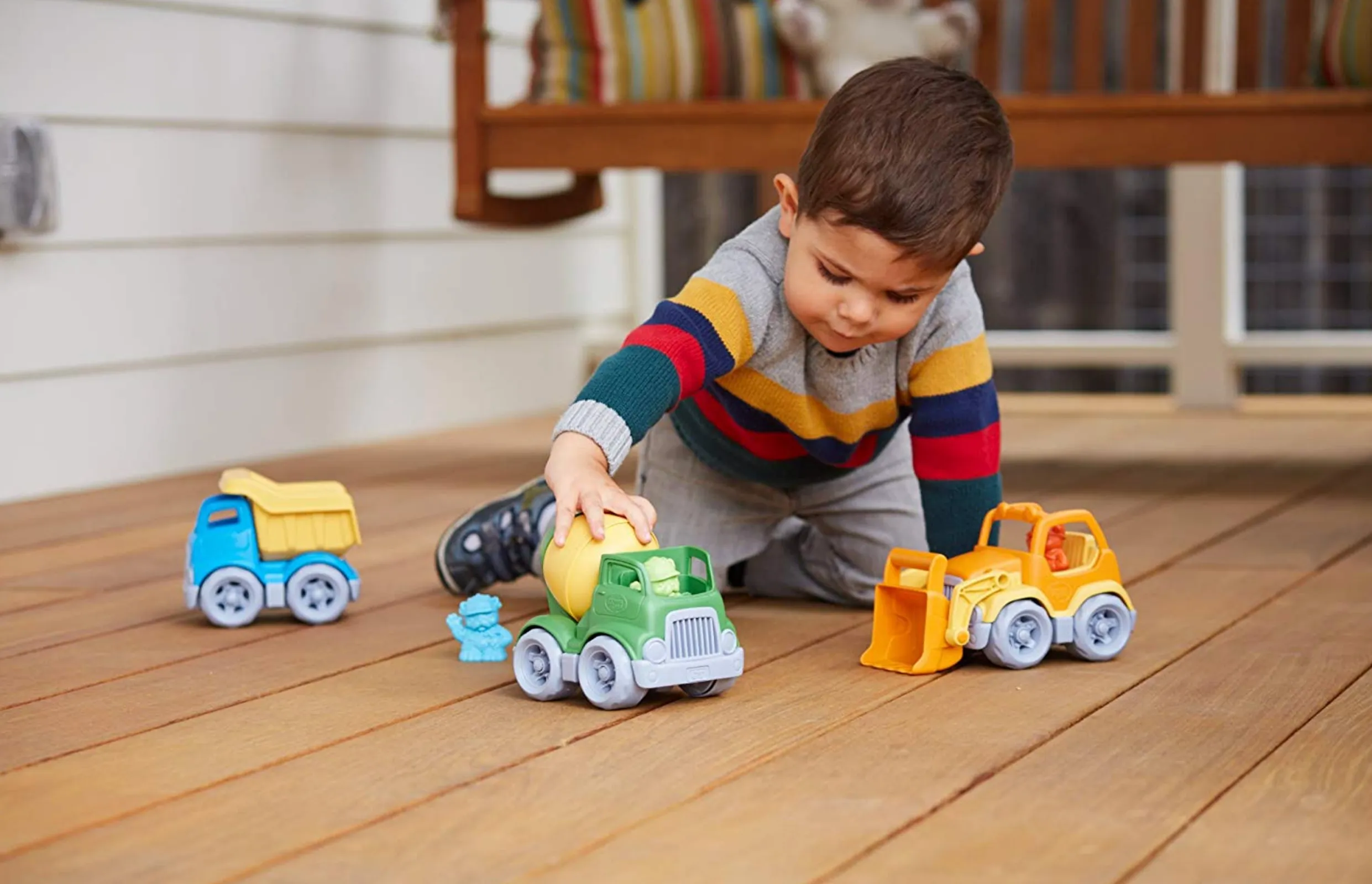 Green Toys Construction Vehicles