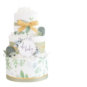 Greenery Diaper Cake