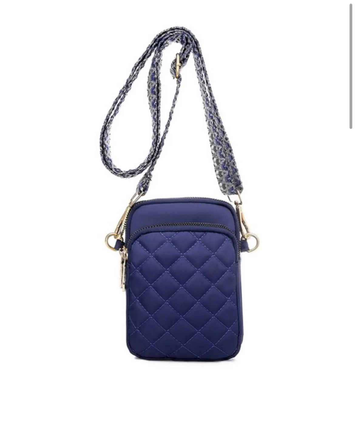 Guitar Strap Tori Quilted Crossbody Bag