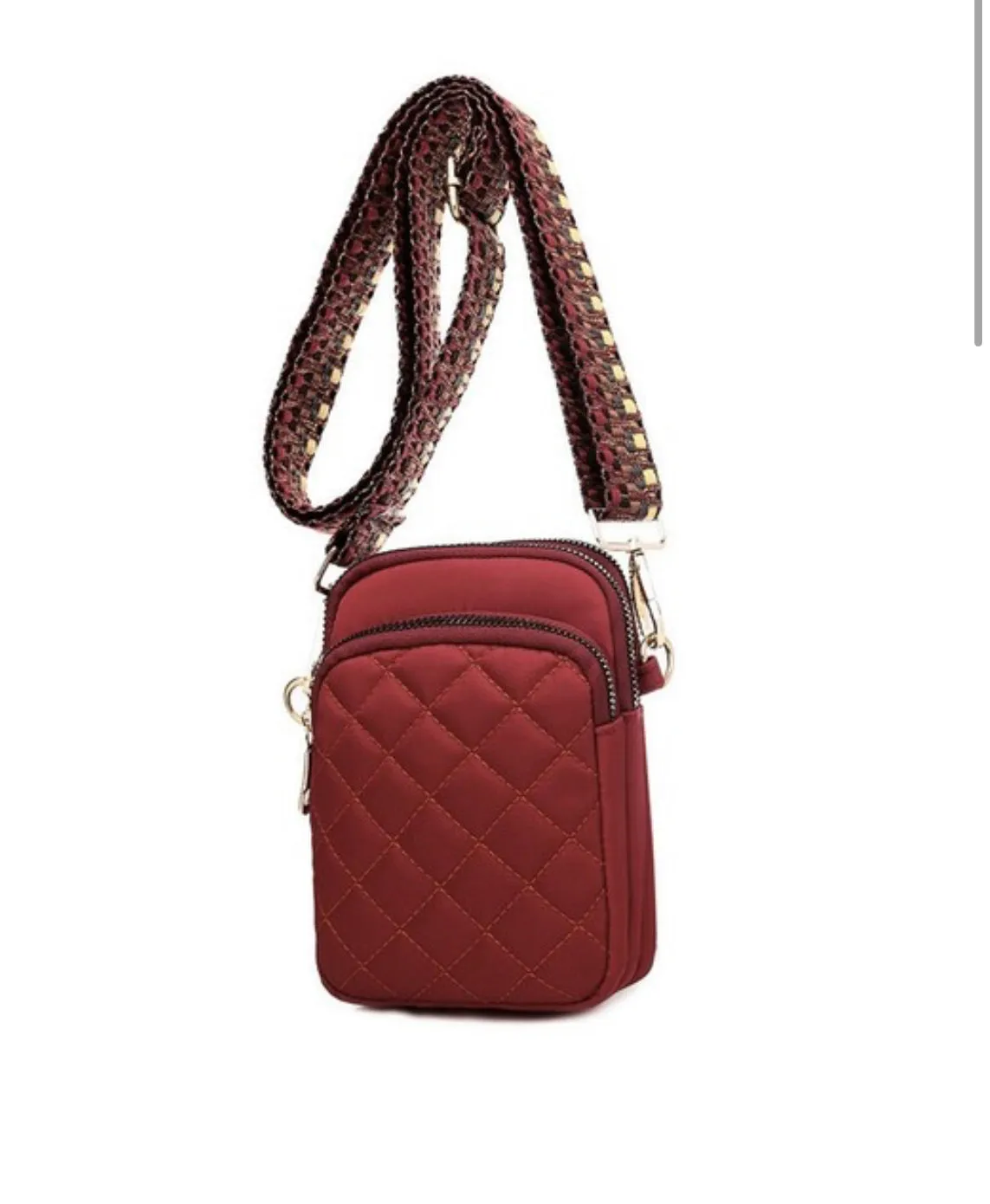 Guitar Strap Tori Quilted Crossbody Bag