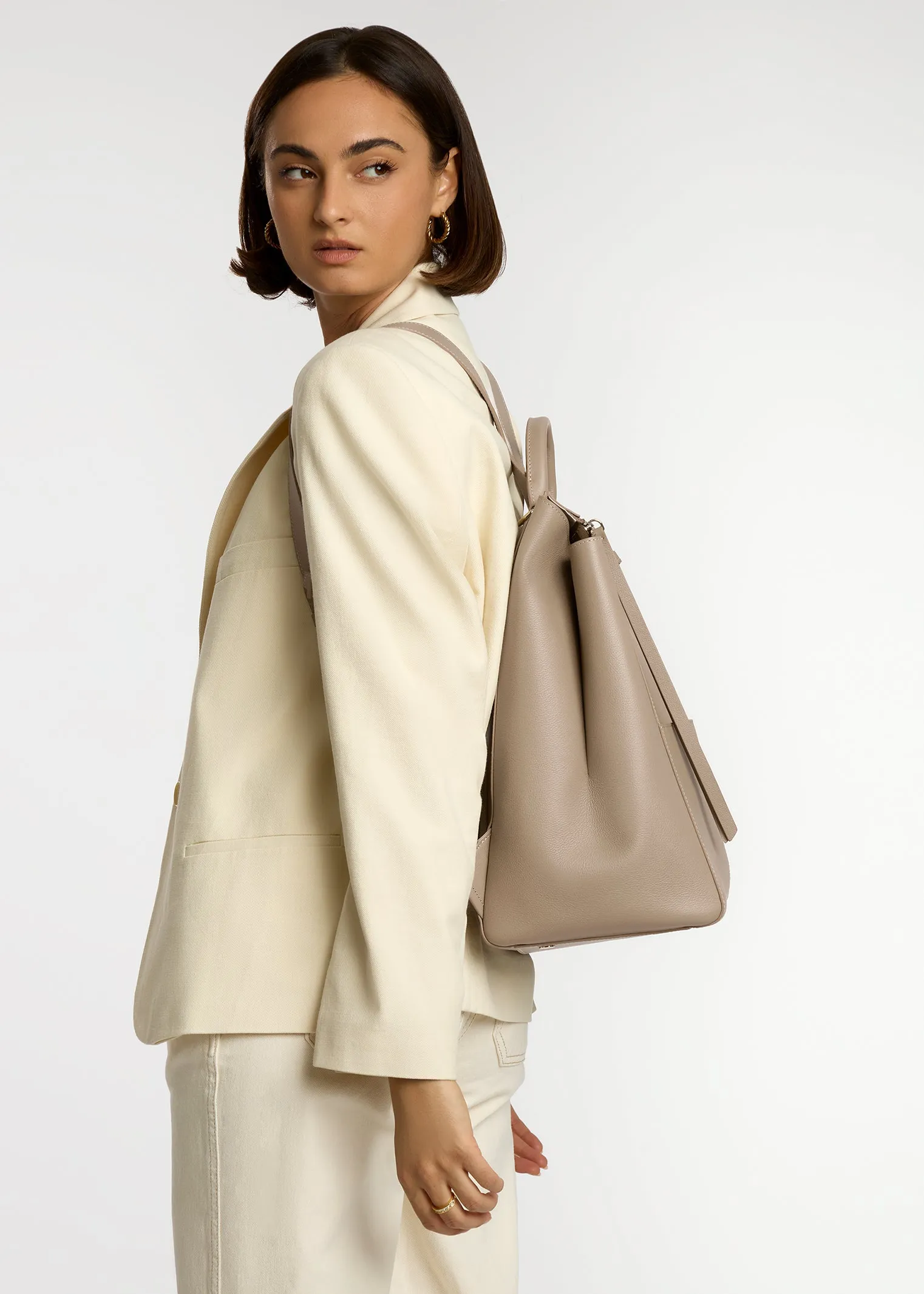Harper Full Backpack (Leather)