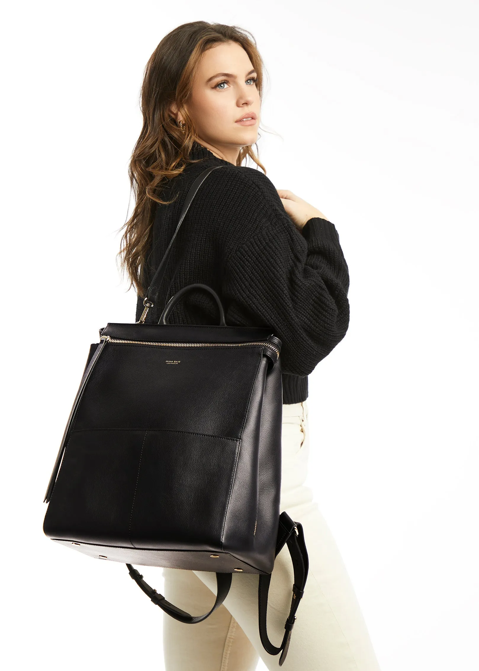 Harper Full Backpack (Leather)
