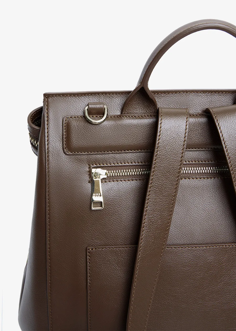 Harper Full Backpack (Leather)