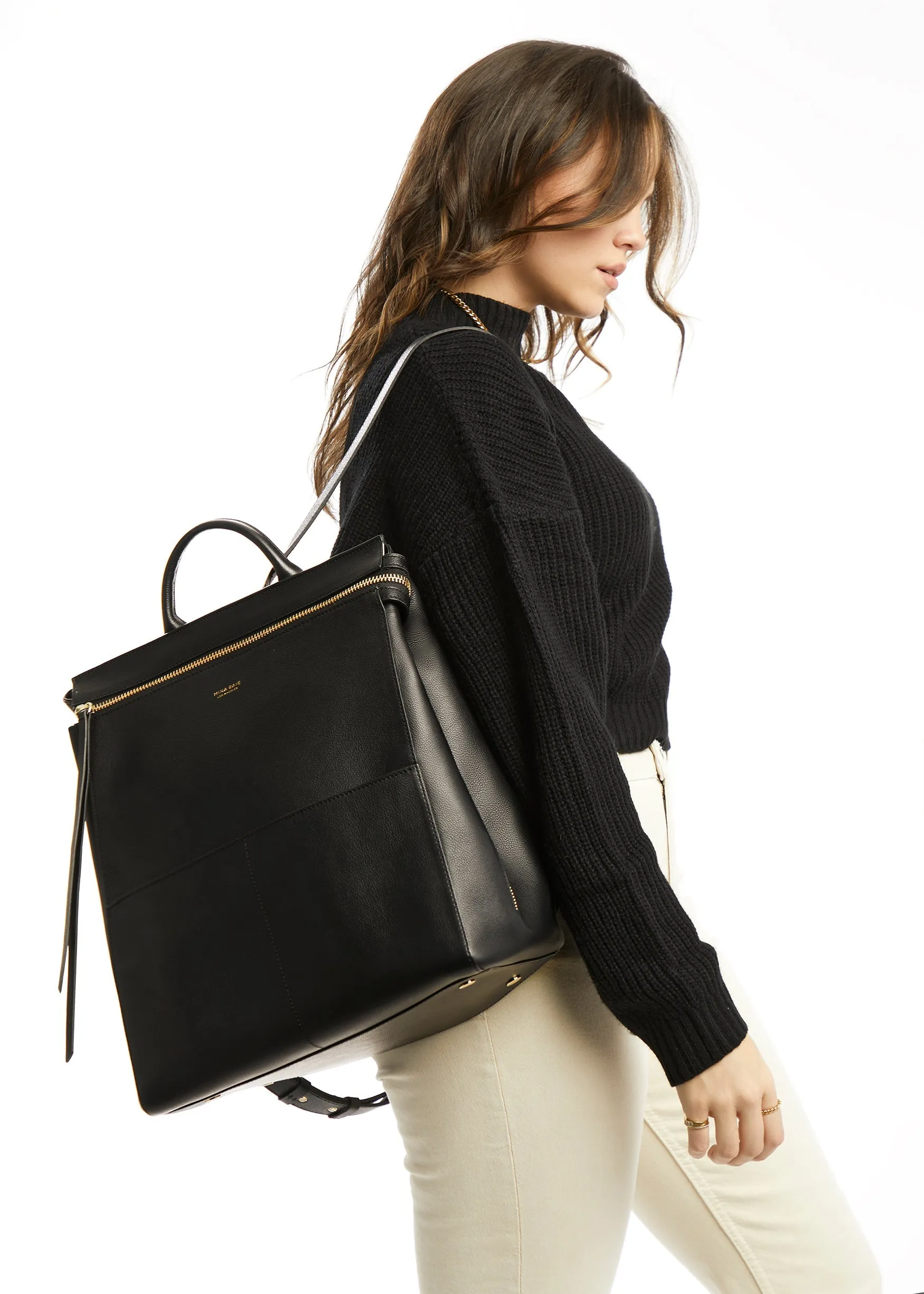 Harper Full Backpack (Leather)