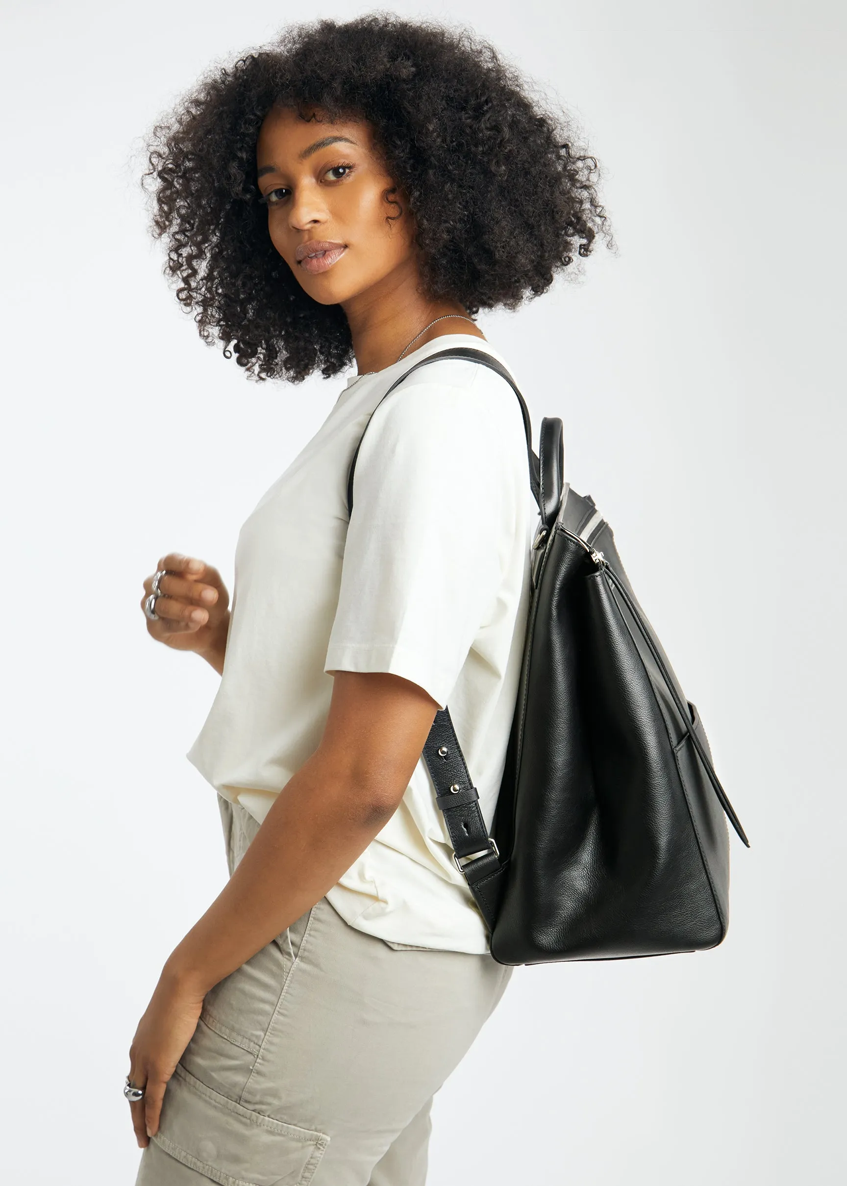 Harper Full Backpack (Leather)