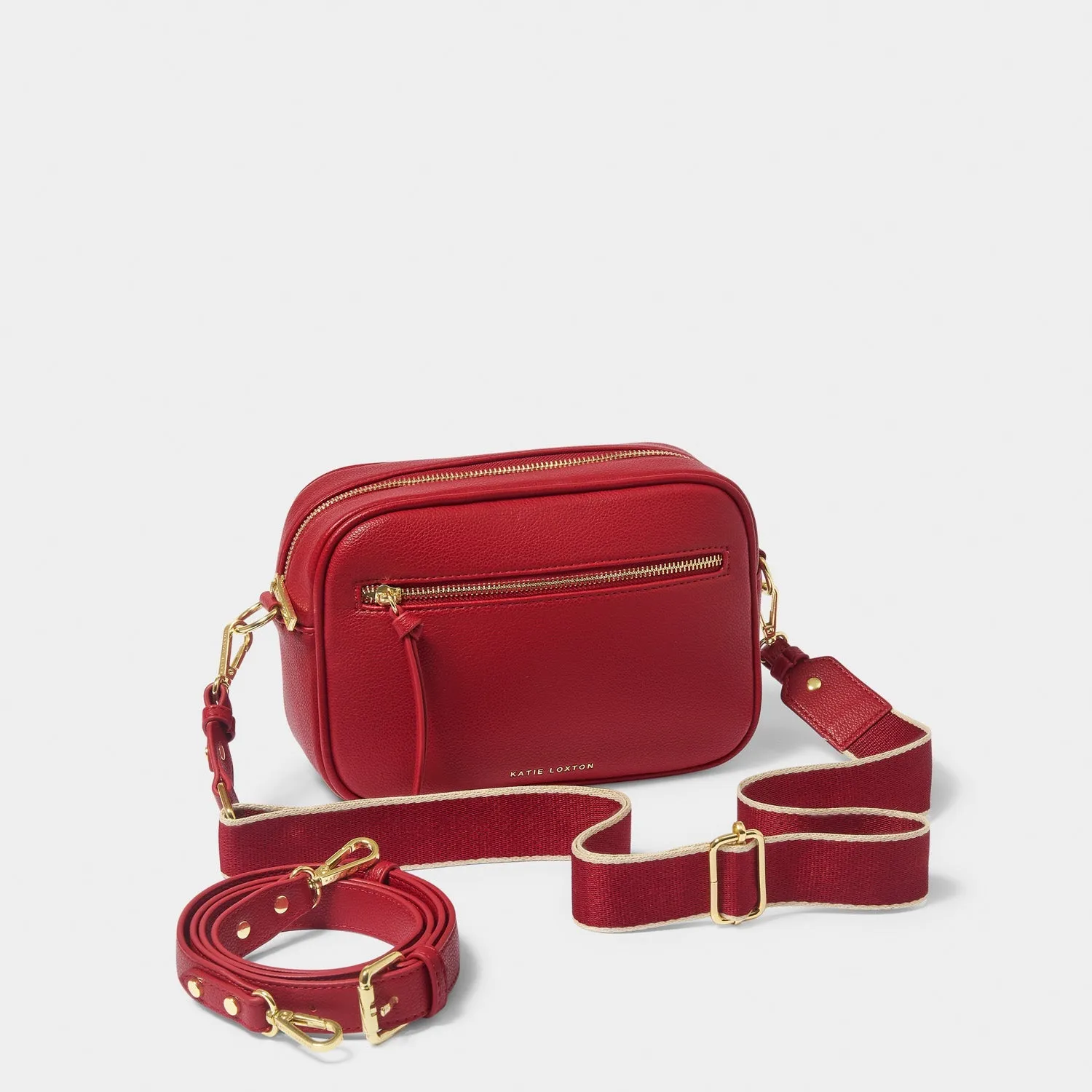 Katie Loxton Garnet Red Hallie Crossbody Bag KLB3711