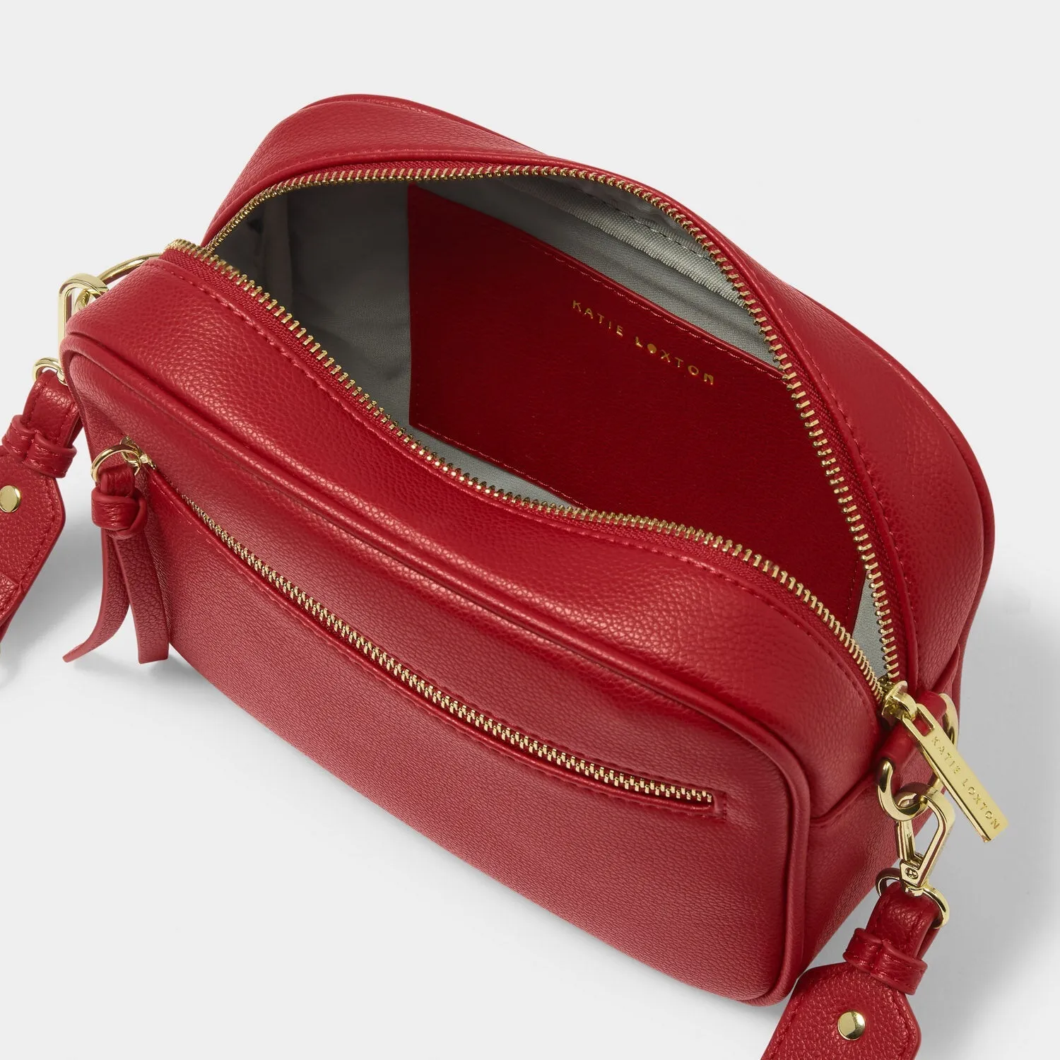 Katie Loxton Garnet Red Hallie Crossbody Bag KLB3711