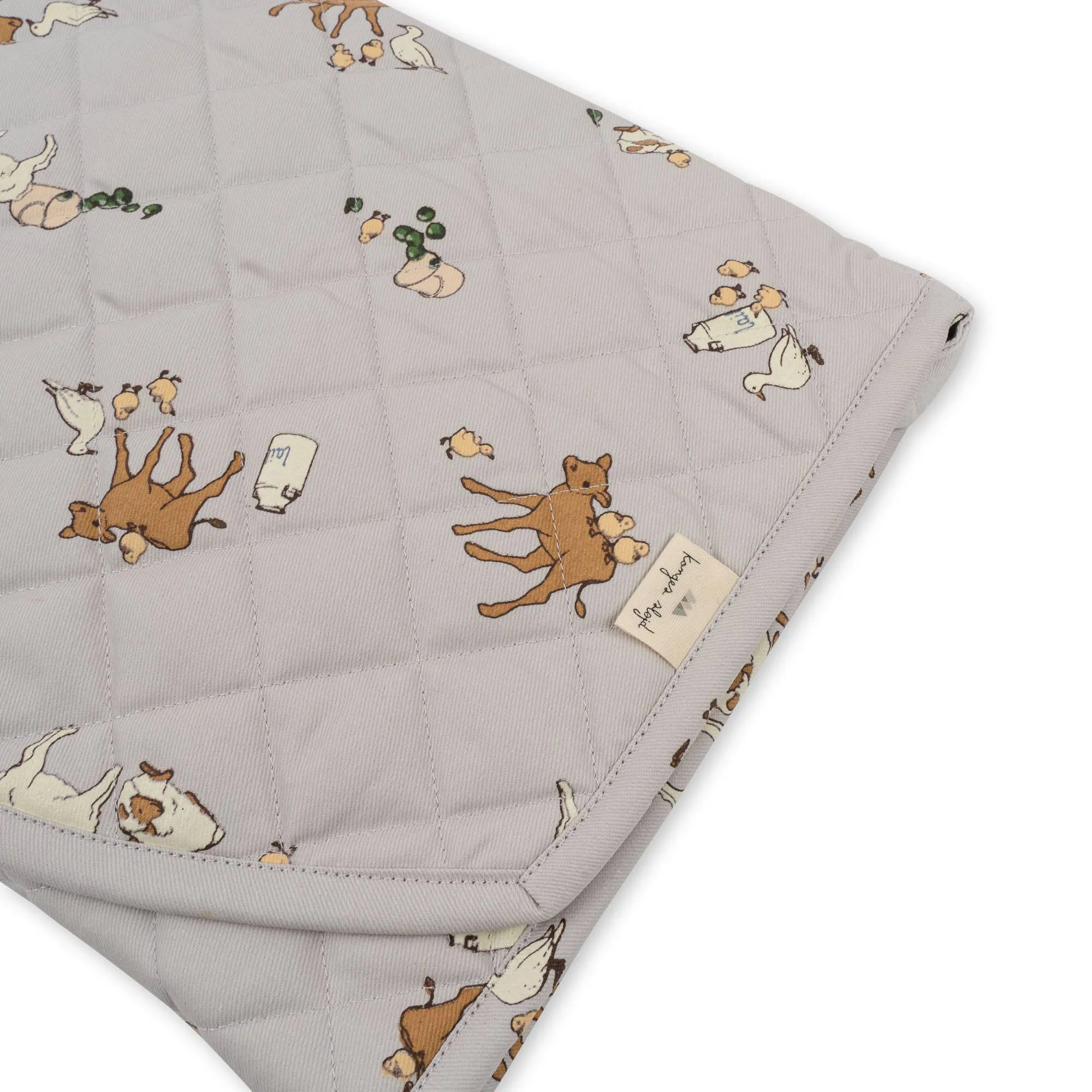 Konges Sløjd Changing Pad Farm Blue