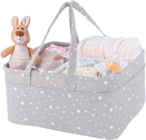Large Portable Baby Diaper Caddy Organizer