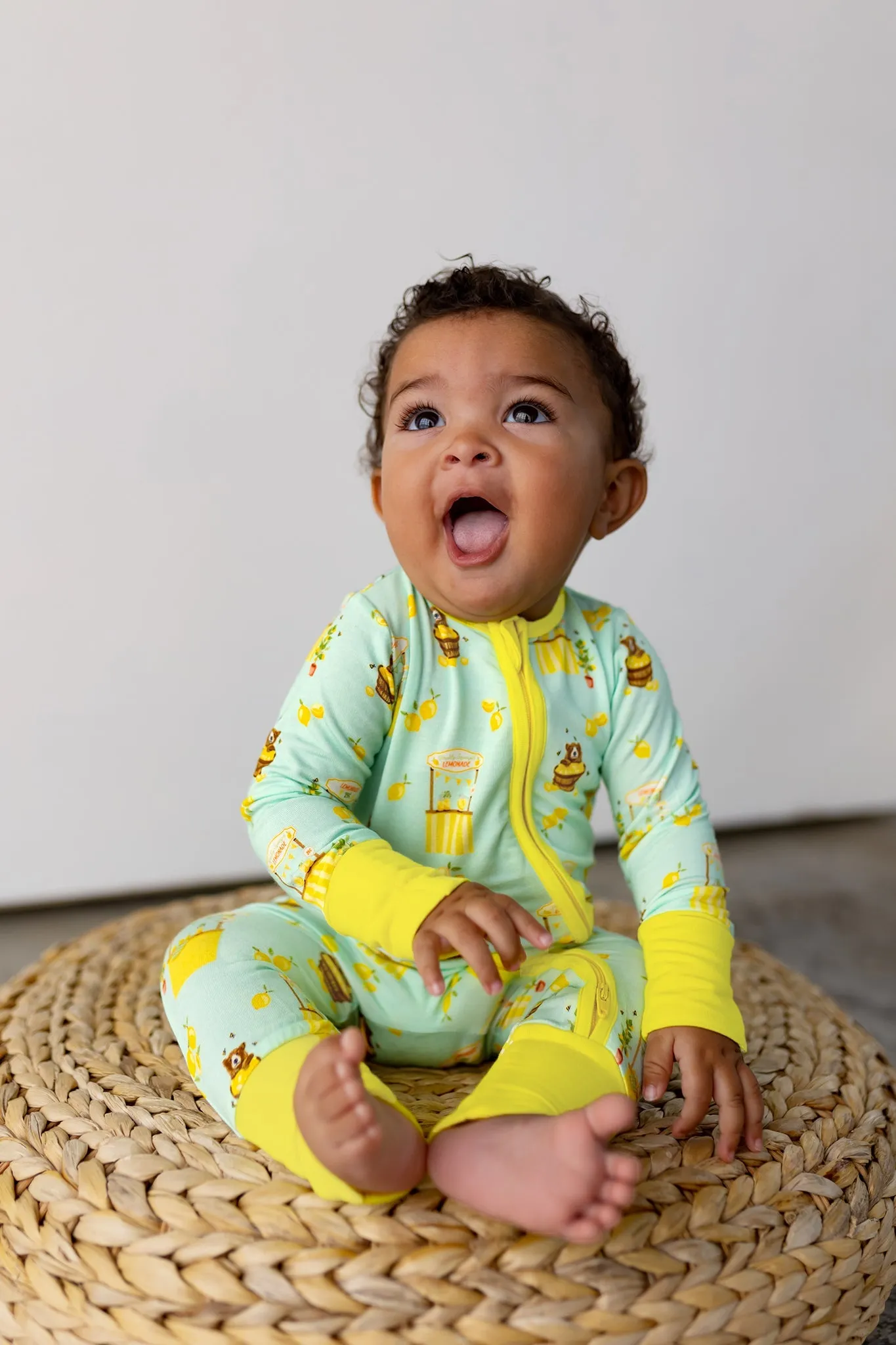 Lemonade Stands & Honey Bears Convertible Footie (NB-3T)