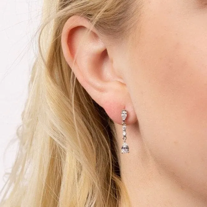 Long Teardrop Drop Earrings E5982