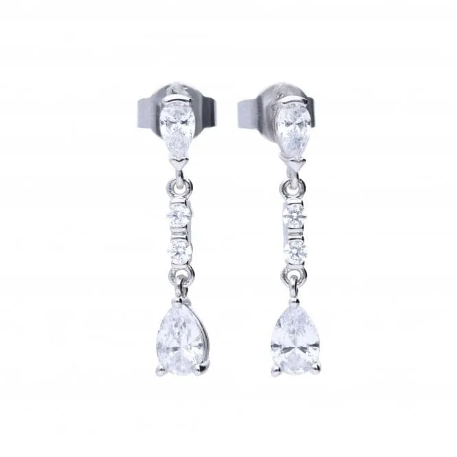 Long Teardrop Drop Earrings E5982